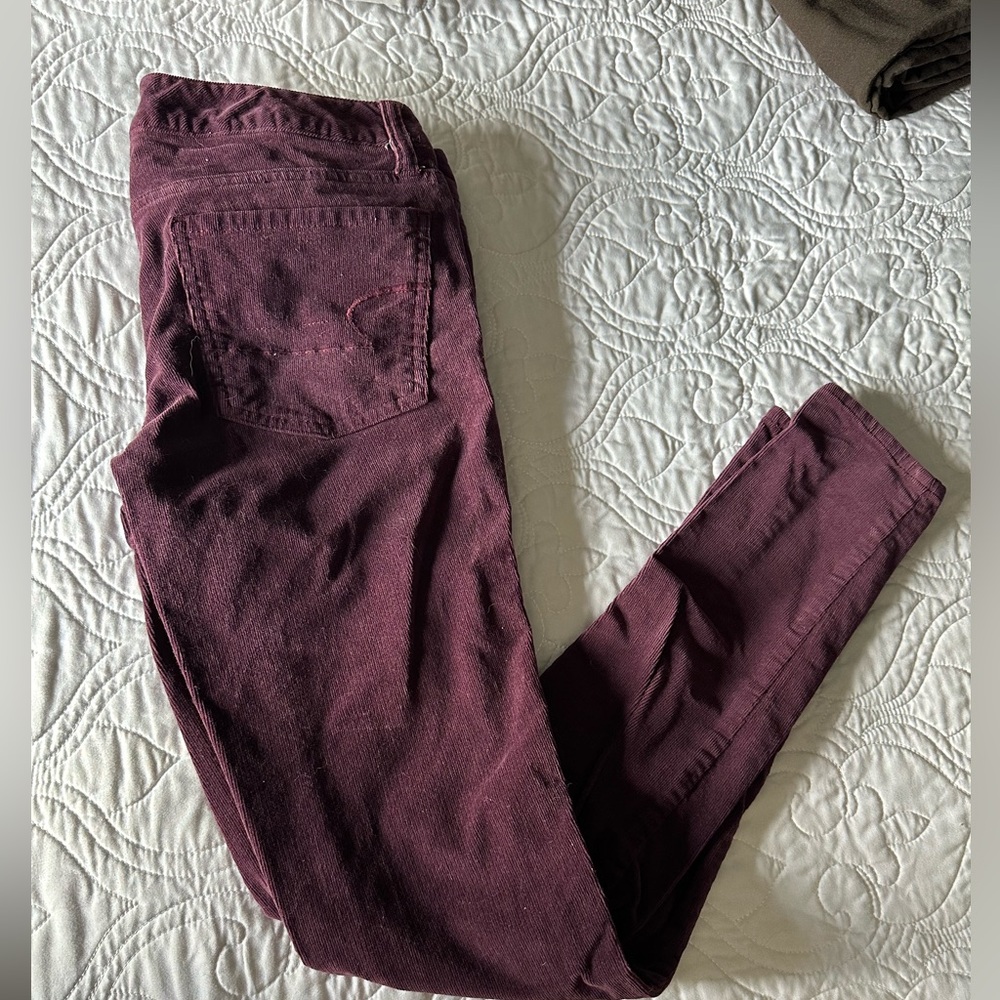 American eagle corduroy jeggings